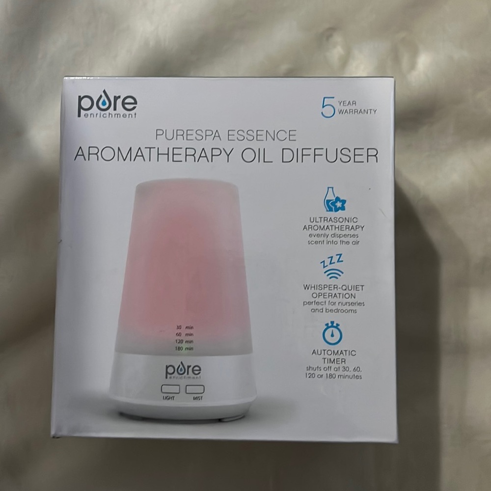 Pure Enrichment Purespa Essence Aromatherapy Oil Diffuser